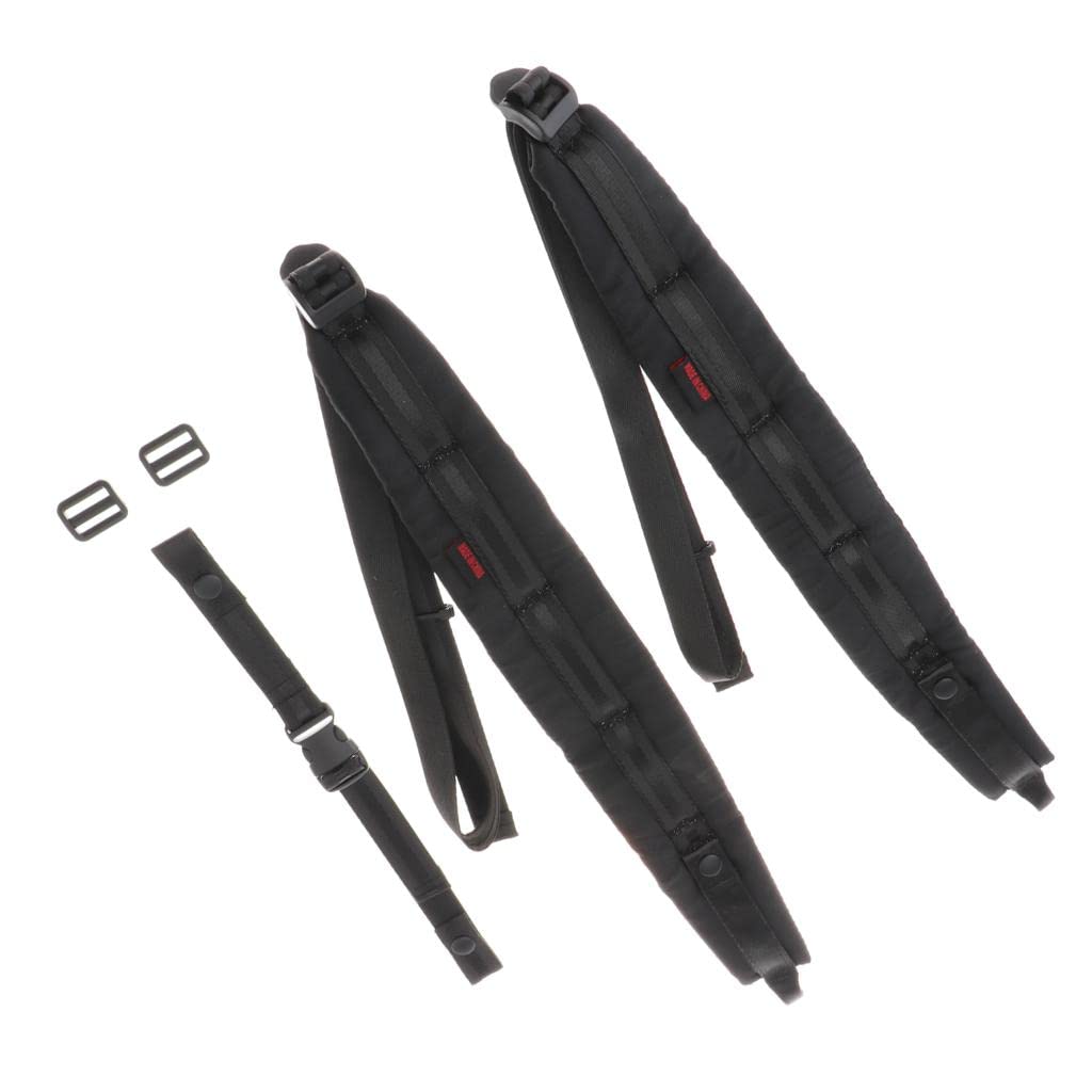 Set mit 2 Verstellbaren Akkordeongurten Akkordeon Schultergurte Aus PU