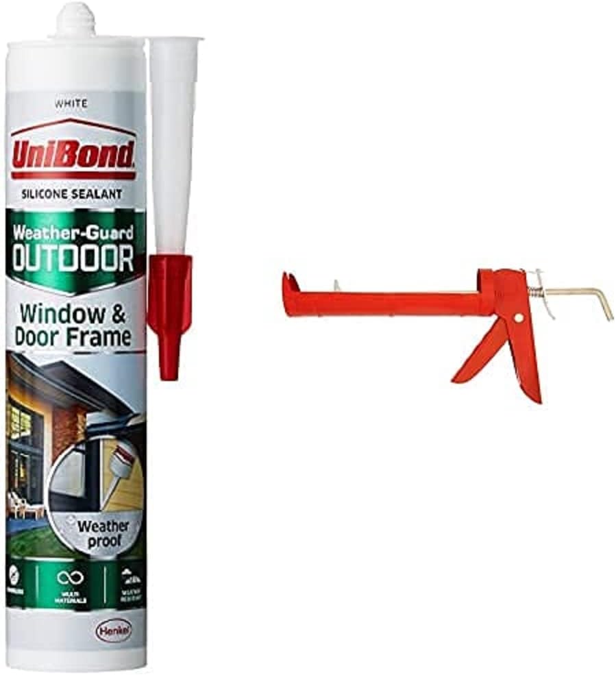 Unibond Outdoor Window And Door Frame Sealant White Including Cartridge