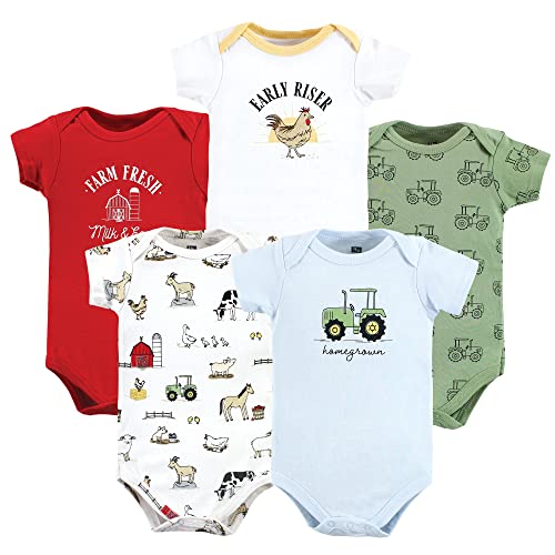 Image of Hudson Baby Baby Cotton Bodysuits