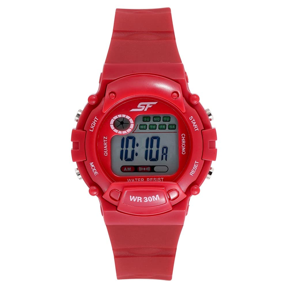 SF Digital Dial Red Plastic Strap Watch for Men-NS7982PP13 (B0BS3Y4GDZ) Amazon Price History, Amazon Price Tracker