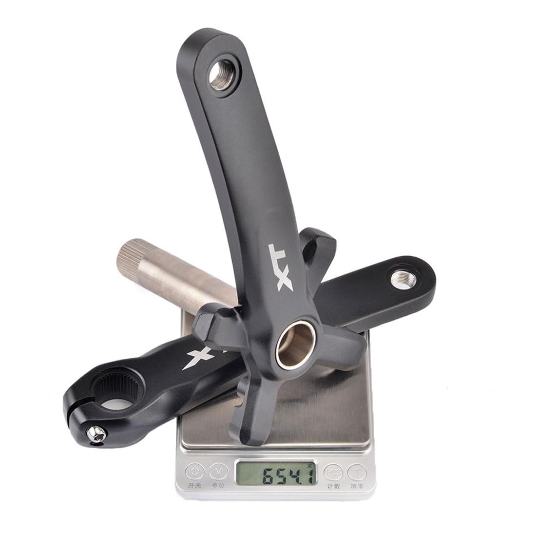 64/104BCD zestaw ramion korbowych do roweru górskiego 170 mm/175 mm MTB zestaw korbowy ze stopu aluminium (rozmiar: 175 mm)