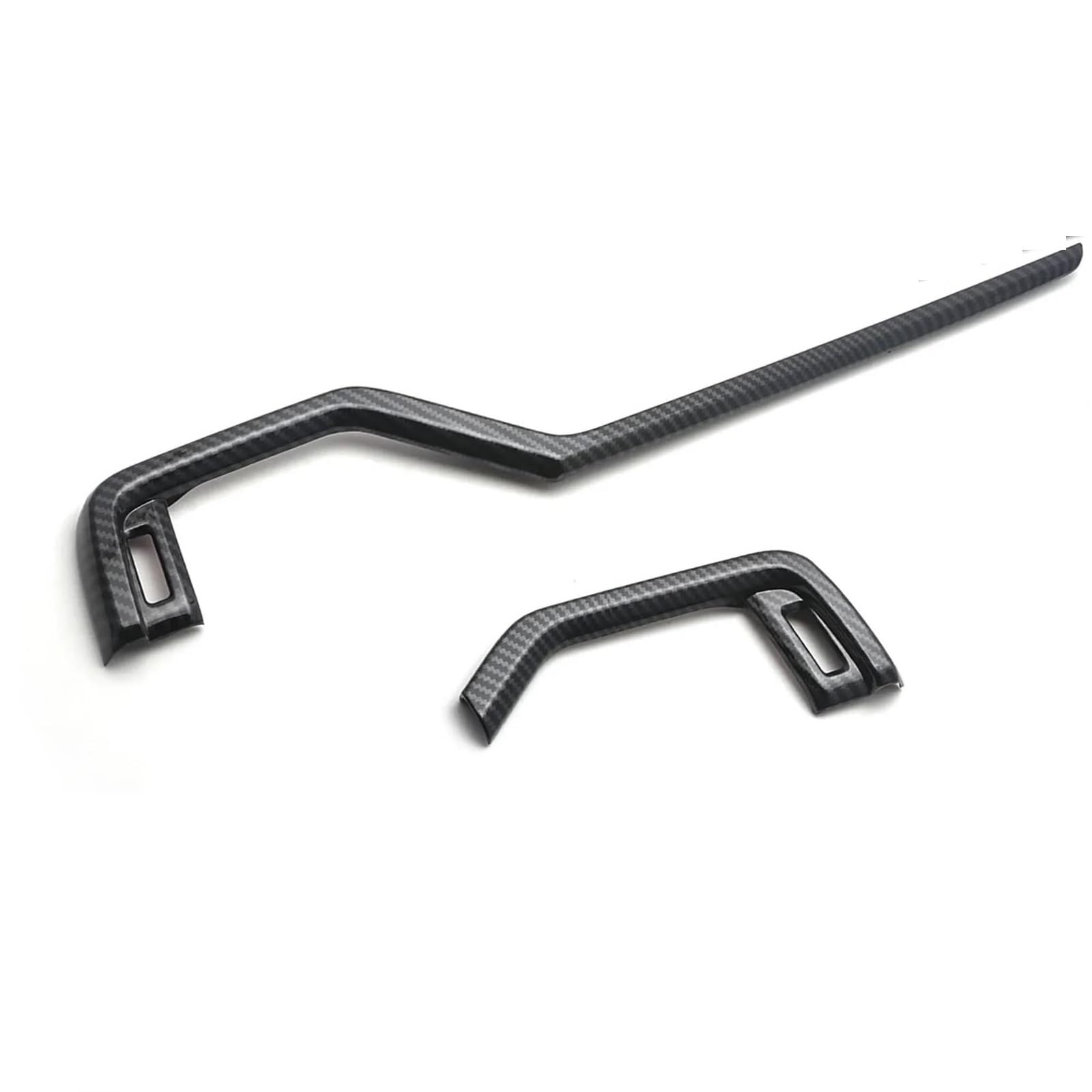 Auto Center Console Instrument Panel Trim Air Outlet Cover Decorative Frame Sticker for RAV4 2019-2023 Decorative