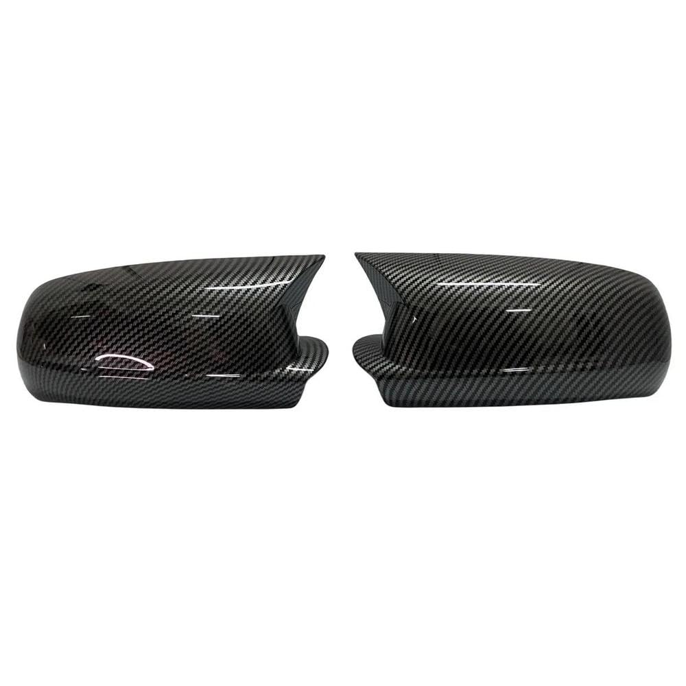 Coque de rétroviseur corne de bœuf look carbone pour Passat B5