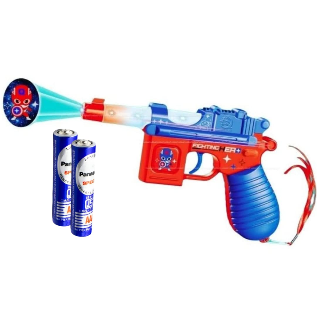 Toytrends Projector Toy Gun with Realistic Sound, Telescope and Light Effect, Musical Toy Gun for Kids, Assorted Colour (B0C38W9FMT) Amazon Price History, Amazon Price Tracker