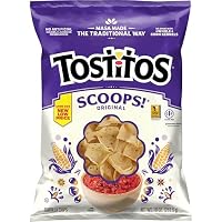 Tostitos Scoops Tortilla Chips 10 Ounce Plastic Bag