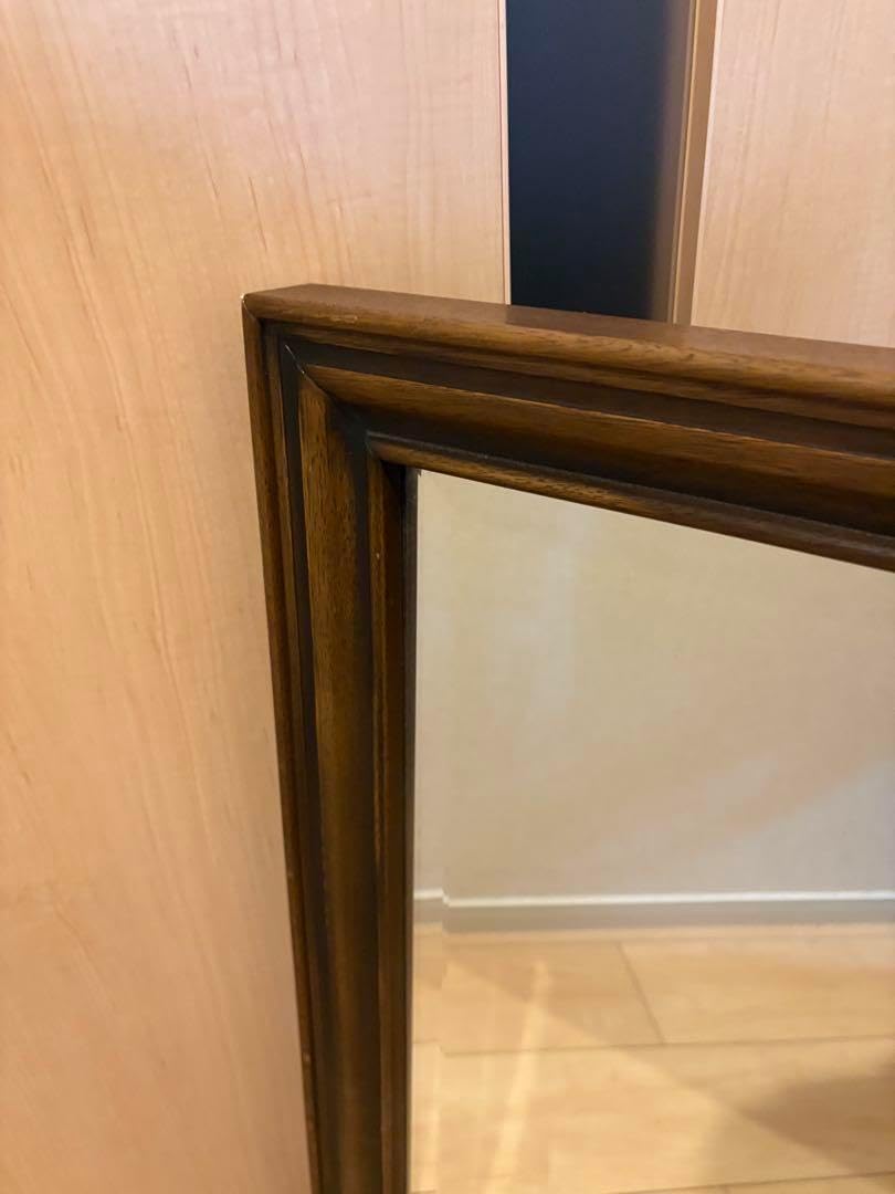 70~80s オールド【マルニ木工】地中海 木枠 ウォールミラー 壁掛け 鏡 70~80s オールド【マルニ木工】地中海 木枠 ウォールミラー