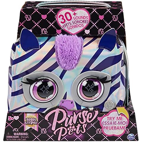 Bolso Mascota Interactiva Purse Pets Magic Zebra Cover