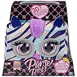 spin master perplexus Mit ausdrucksstarkem Streifenmuster in Silber und Metallic-Lila, einem niedlichen Haarpuschel, der zum Streicheln einlädt, hochwertigen Metall-Details und verstellbarem Riemen bietet diese Purse Pets Tasche stylisches Design und beste Unterhaltung in einem.