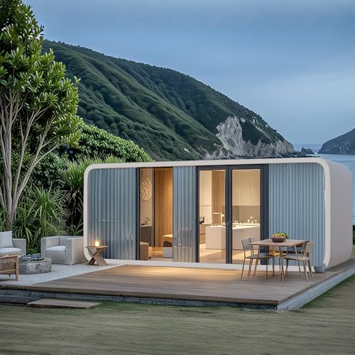 Modern Single Luxury Apartment Container, Modular prefabricated B...