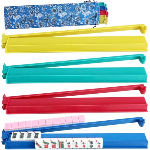 Set de 4 Soportes Resistentes para Mahjong de 18.7 in miniatura 1