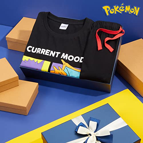 Pokemon Mens Pyjamas Set Summer Teenagers Pikachu PJsLounge Wear Soft Breathable Gifts for Men2