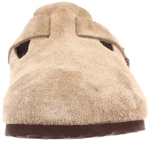 Birkenstock Women's Boston Sfb Habana Oil Lt, Taupe Suede, 6-6.5 #TOP1