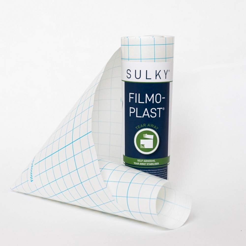 Sulky Filmoplast® - Tapis de broderie - 25 x 500 cm - Blanc