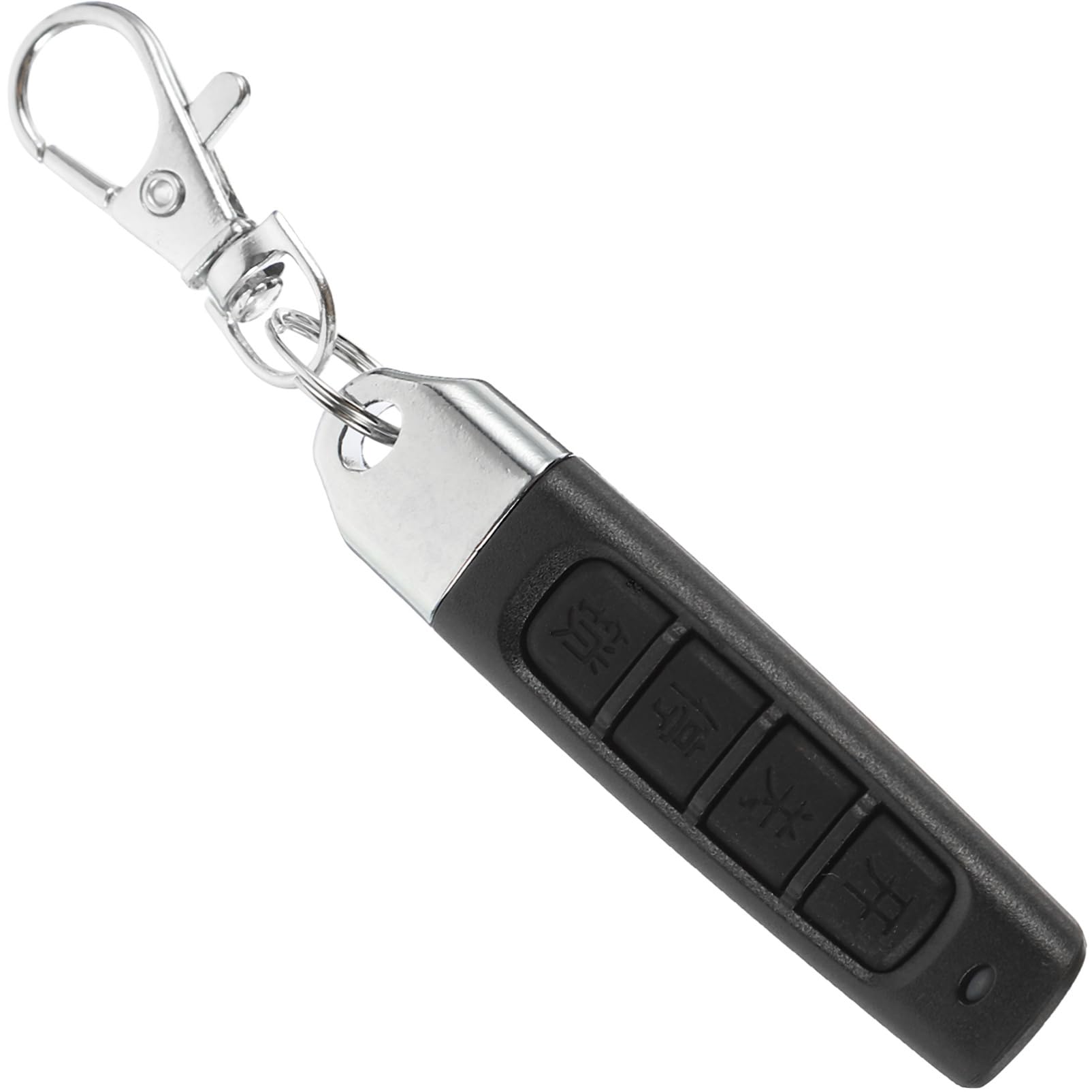 PRETYZOOM 5St Fernbedienung kopieren Fernbedienung Blinker Schlüsselanhänger Fernbedienung Sender universal Remote Control aufstrich The Garagentor-Öffner Garagenversorgung Plastik Black
