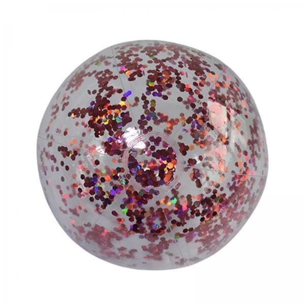 CALANDIS® 2xInflatable Beach Ball Funny Swimming Pool Toy for Kids Birthday Party Supplies 40cm Gold | Exercise Balls | Fitness Equipment & Gear-image-1
