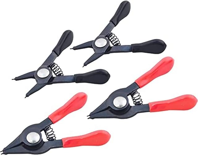 Rolson 20916 4 pc Mini Circlip Pliers