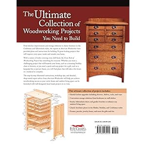 Great Book of Woodworking Projects 50 Projects for Indoor Improvements and Outdoor Living from the Experts at American Woodworker Fox Chapel Publishing Plans Instructions to Improve Every Room Paperba