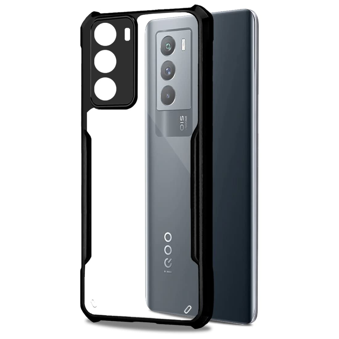 See full amazon price history chart for Fashionury TPU+Plastic Shockproof Crystal Clear Iqoo 9 Se 5G Back Cover Case | 360 Degree Protection | Protective Design | Transparent Back Cover Case for Iqoo 9 Se - (Black) Bumper Fashionury TPU+Plastic Shockproof Crystal Clear Iqoo 9 Se 5G Back Cover Case | 360 Degree Protection | Protective Design | Transparent Back Cover Case for Iqoo 9 Se - (Black) Bumper (B0BH26S5WK) Amazon Price History, Amazon Price Tracker