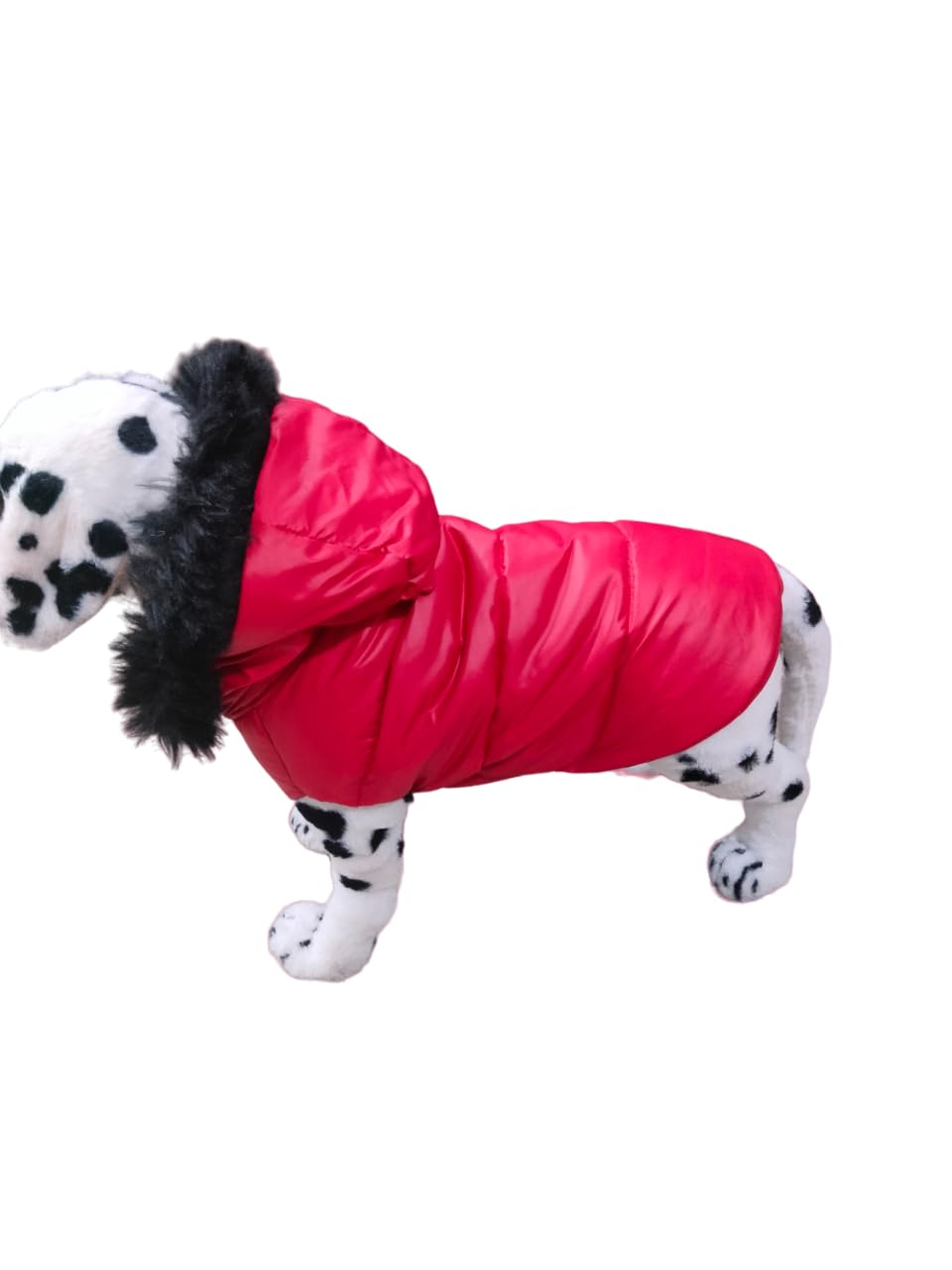 BHUMI Enterprises-Dog Puffer Hooded Sleeveless Jacket for Dogs Pet Apparel Waterproof Jacket for Winter Windproof All Breeds of Dogs Jackets are Practical & Stylish (RED-Hooded Sleeveless Jacket) (14) (B0CLM2BNZG) Amazon Price History, Amazon Price Tracker