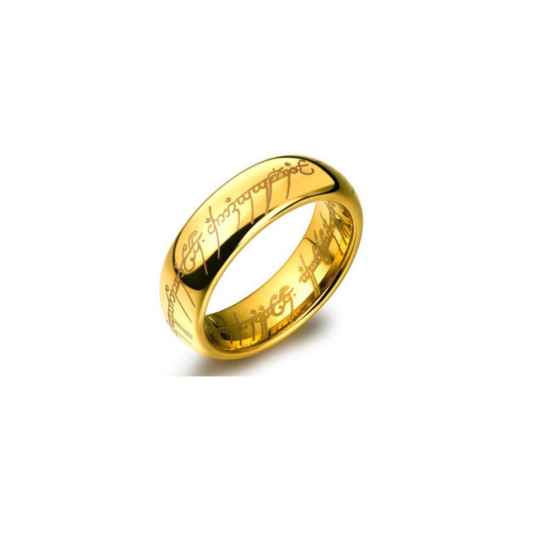 Rings for Men and Boys | Gold Plated Ring for Men | Finger Band Mens Ring | Stainless Steel Rings for Men | Birthday Gift for Men and Boys Anniversary Gift for Husband-image-21