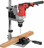 Trapano A Colonna Da Banco 880W Professionale - 6 Velocità Regolabili 0-2500 Giri/min, Mandrino Precise Per Forature Di Precisione - Foto 8