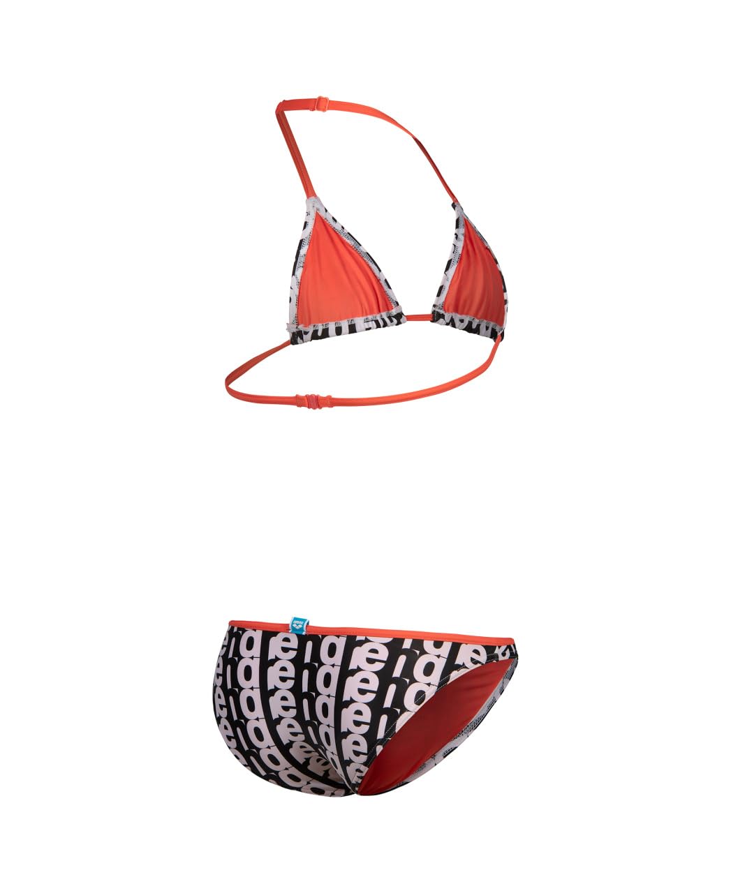 ARENA Girls Monogram Triangle Bikini Due Pezzi Bambine e Ragazze (Pacco da 1)