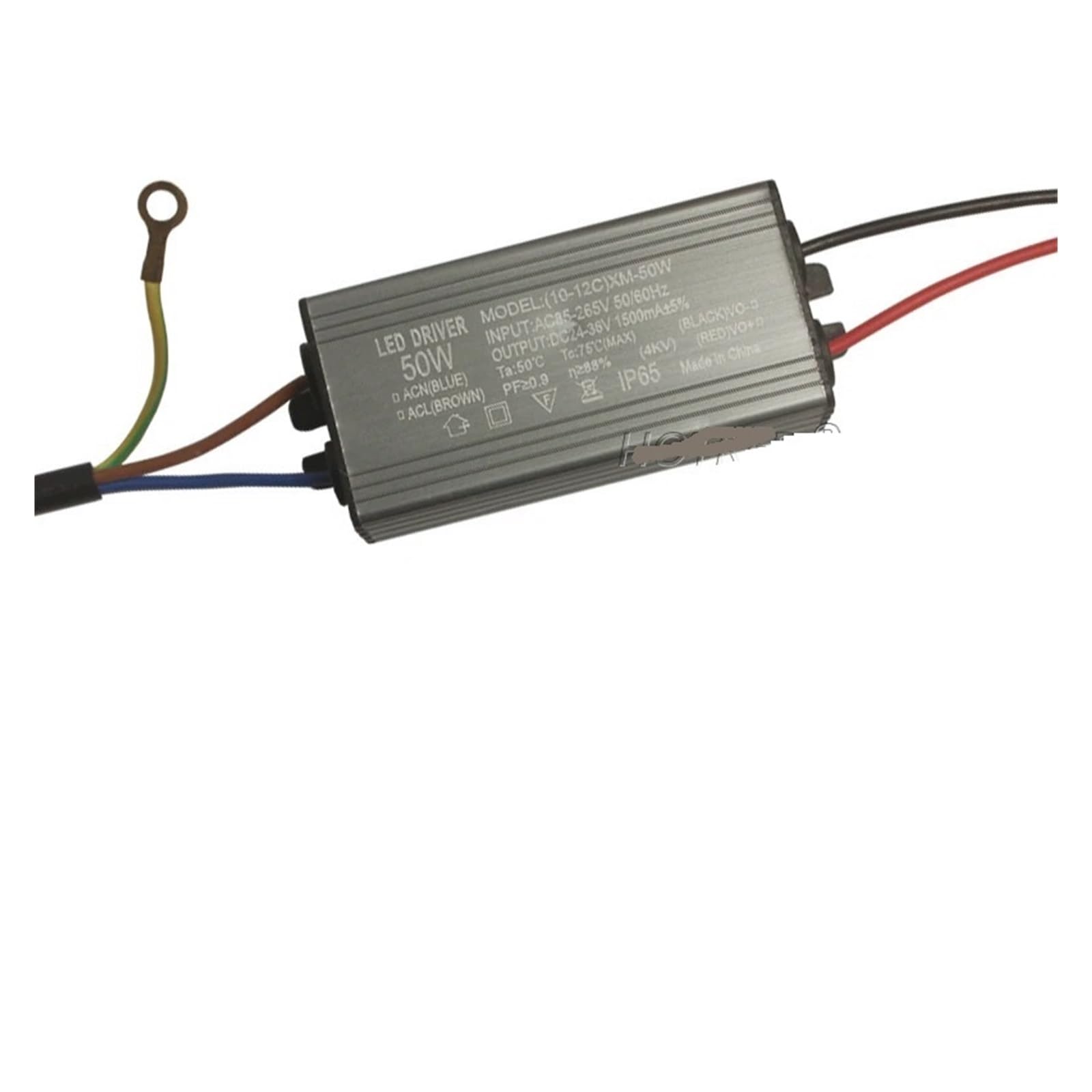 Driver LED 50W pour transformateur d'éclairage étanche DC24-36V 1500mA