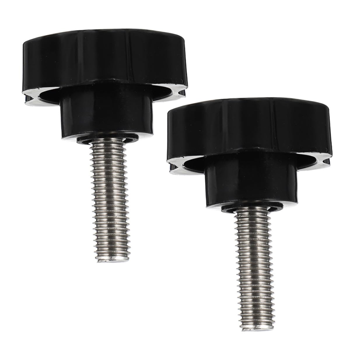 WESIEVYA Replacement Fixing Screws 2 Pack Canopy Swing Parts with Star Clamping Knobs for Outdoor and Indoor Swing Repair