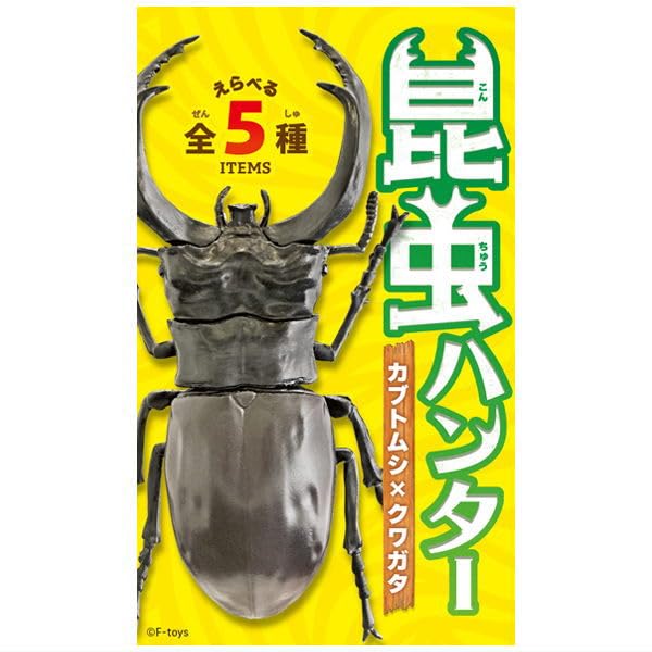 Amazon.co.jp: 昆虫ハンター2026 カブトムシ×クワガタ [全5種セット