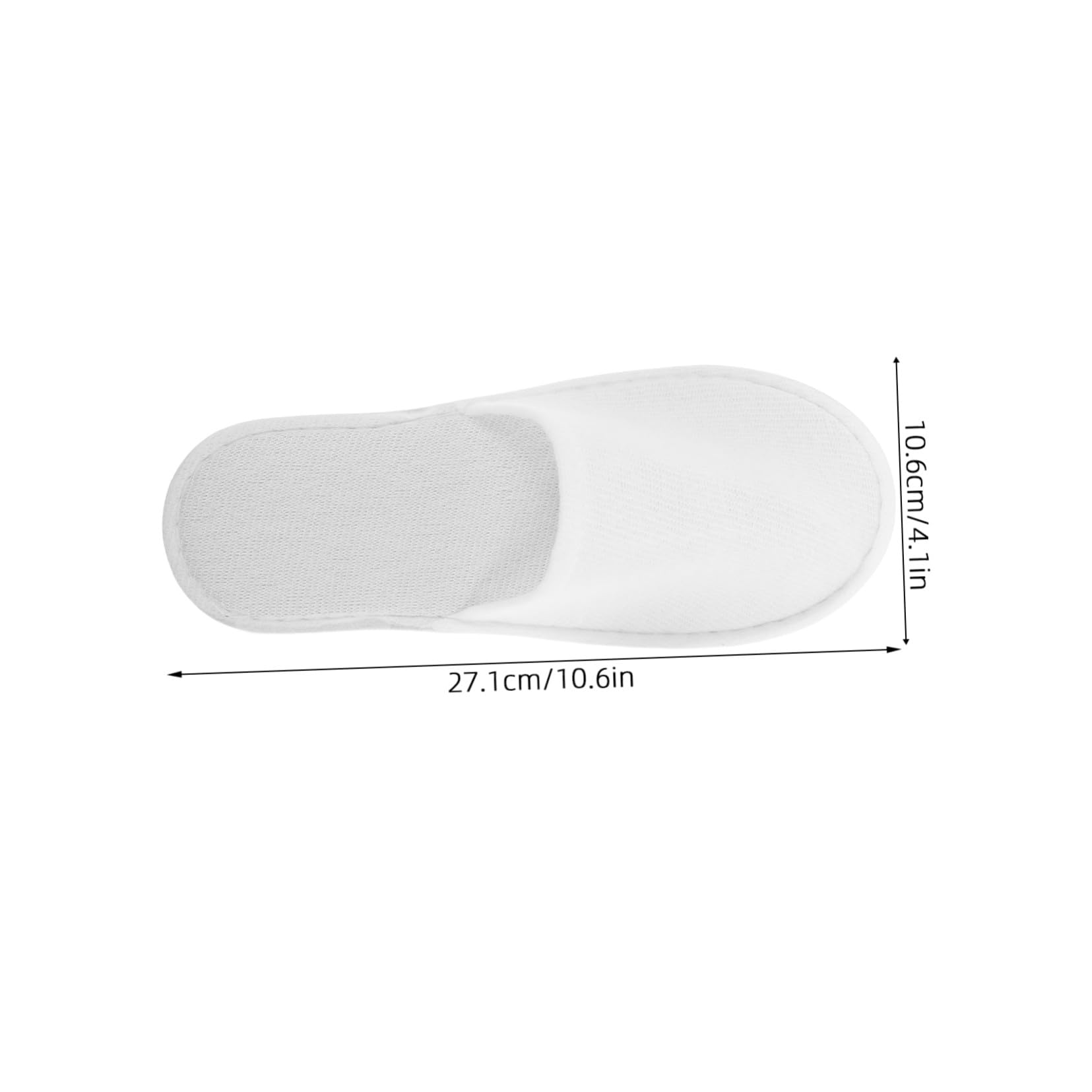 Healeved 28 Paare Einweg Hausschuhe mit Geschlossener Spitze Rutschfeste Gepolsterte EVA Sohle Unisex Gäste Slipper für Spa Reise Hotel Hochzeit Party und Wellnessbereich