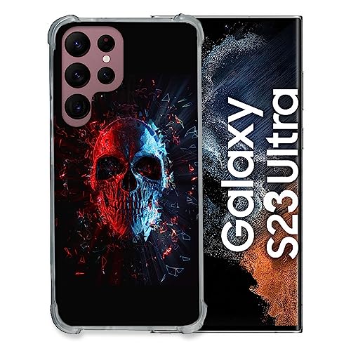 Coque Samsung S23 Ultra Coque Renforcée en Verre Trempé Cokitec