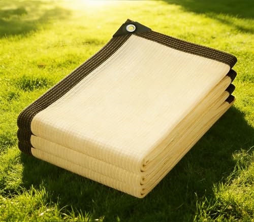 Bâche d'ombrage 250 x 690 cm avec œillets protection UV extérieur