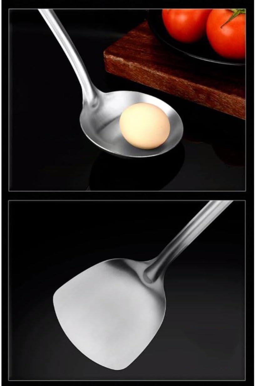 Kitchen Tools 5 Pieces Cooking Utensils Sets Spoons for Cooking Spatulas Cookware Dining Gadgets Stainless Steel Spatulas Spoons