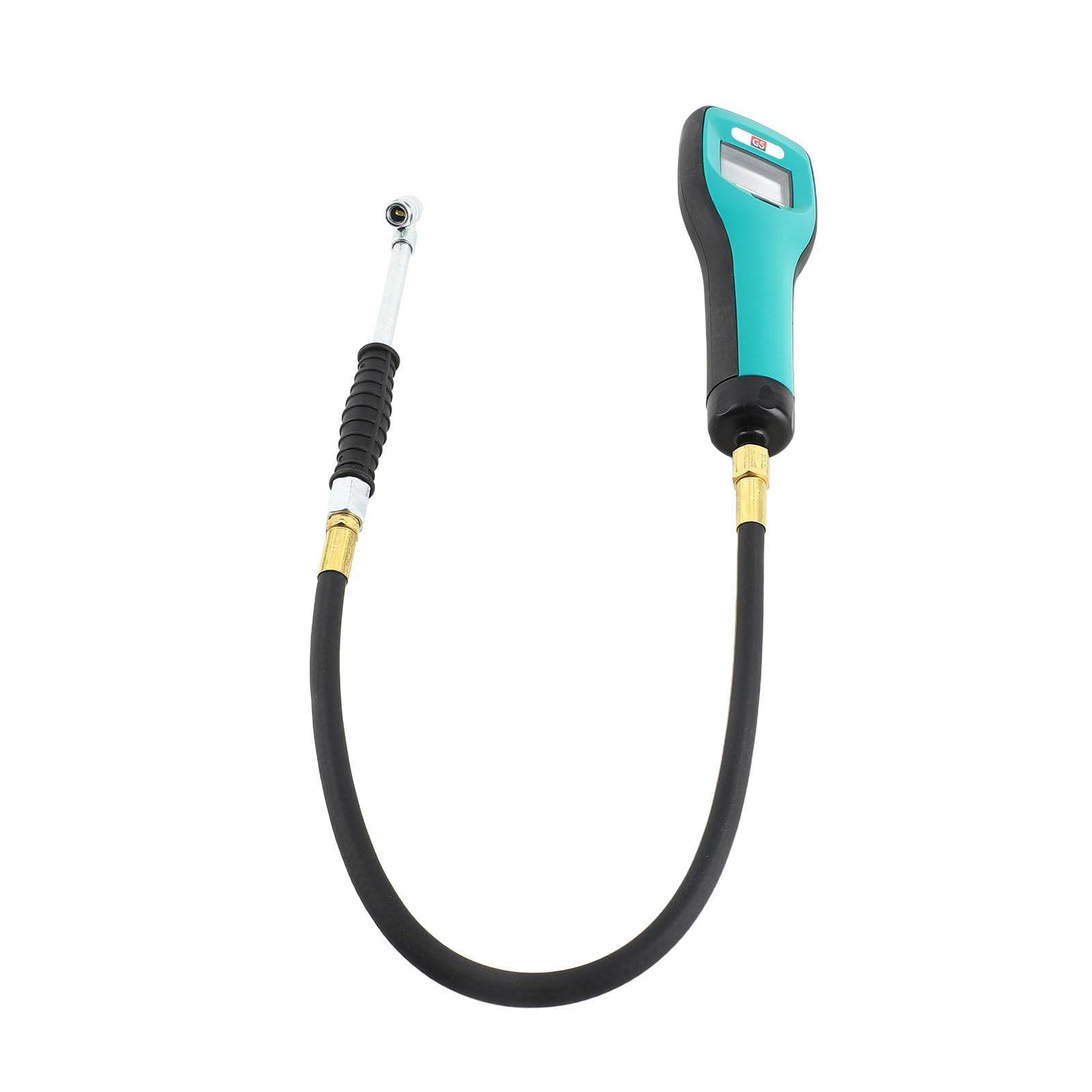 Generic Detector de Gas Analizador de Nitrógeno Portátil Herramienta de Prueba Confiable de Nitrógeno para Neumáticos de Automóviles Medidor de Gas, Aleación de Acero de Caucho ABS