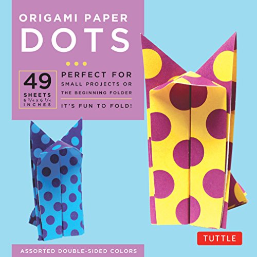 Origami Paper Dots: Perfect for Small Projects or the Beginning Folder Origami Paper Dots: Perfect for Small Projects or the Beginning Folder