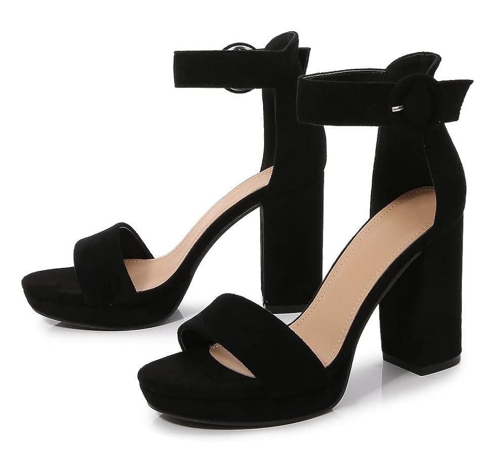 SCHOLL ● One Strap Comfort Chunky Sandals - Black 61DwHmH8kYL._AC_SY300_QL30_.jpg