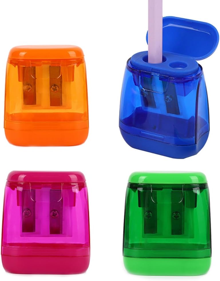 Colored Manual Pencil eners in Bulk, Small Handheld Pencil