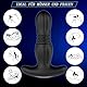 Anal Vibratoren mit Stoßfunktion Analvibrator mit 7 Vibrationsmodi 7 Schubmodi mit Fernbedienung Analplug Buttplug Anal Butt Plug Prostata Stimulator Sextoy Sexspielzeug für Männer Frauen Paare