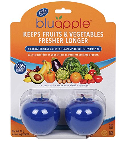 Bluapple Produce Freshness Saver Balls - Extend The Life of Fruits and Vegetables