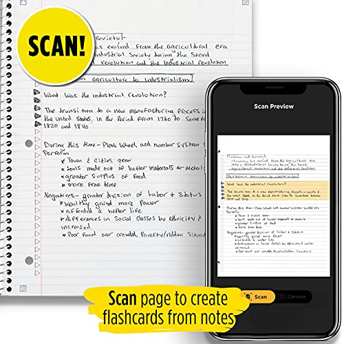 Five-Star-Spiral-Notebook-Free-Study-App-College-Ruled-Lined-Paper-6-Pack-1-Subject-100-Sheets-11-x-8-12-Durable-Customizable-Cover-Full-Size-School-Notebook-School-Supplies-820045-ECM
