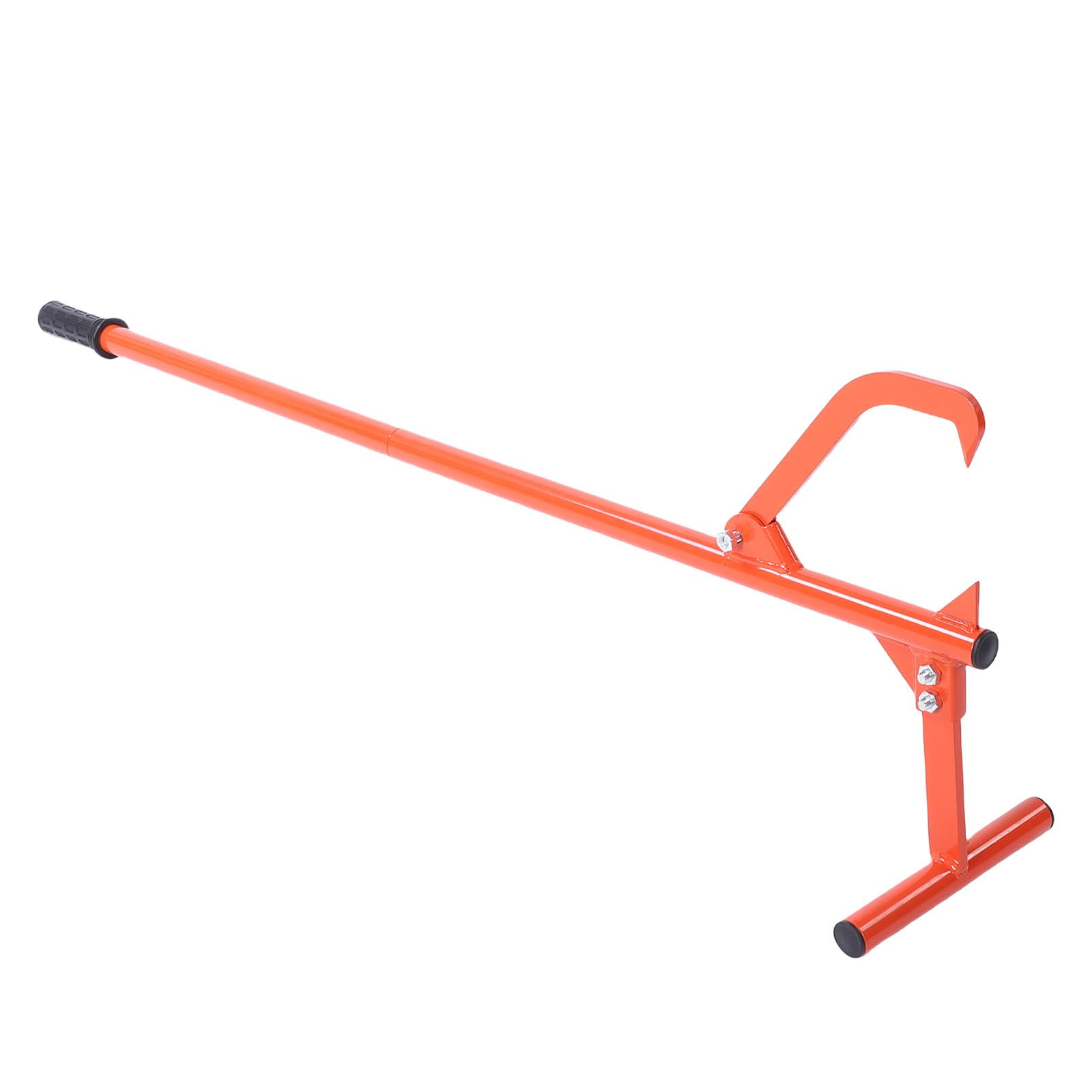 Kikumi Gancho Ajustable para Rodillo de Troncos, Herramienta Forestal de Acero Resistente con Empuñadura de Goma para Levantar y Rodar Troncos de hasta 38 Cm (15 pulgadas).