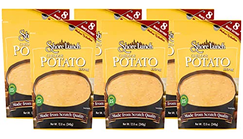 Shore Lunch Cheddar Potato Soup Mix 12 oz (Pack of