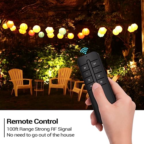 Nearpow TGQ-01 Outdoor Dimmer For String Lights,Nearpow Ip55 Waterproof Dimmer Switch Plug thumb #2