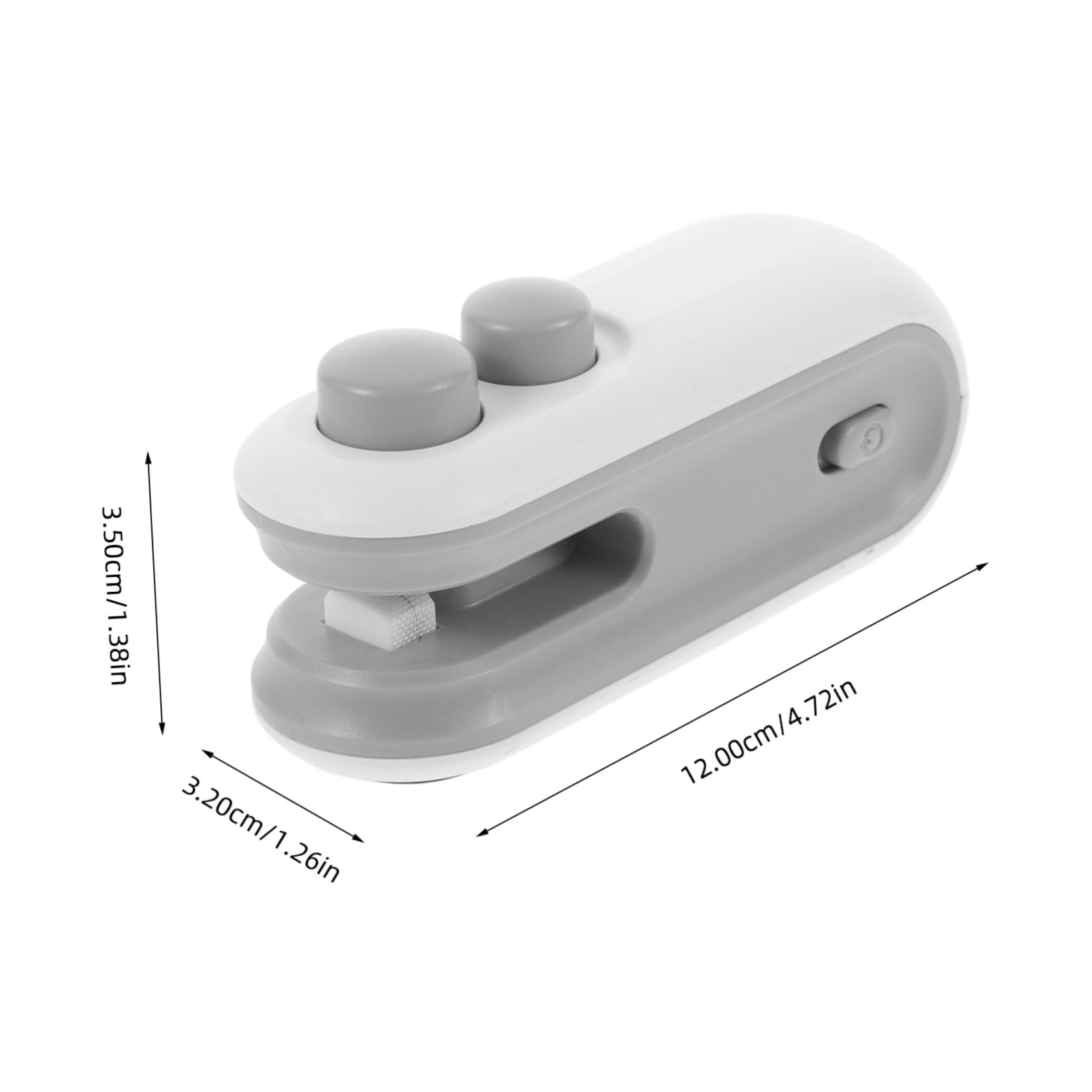 PRETYZOOM Electric Bag Sealers Bag Sealer Machine Portable Handheld White Easy to Use