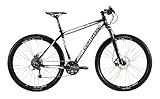 corratec x vert 29 cx RST Blaze 29 ML, 100mm Corratec Herren Fahrrad MTB X Vert 29 04, Schwarz/Weiß/Blau, 39, BK17033-0039