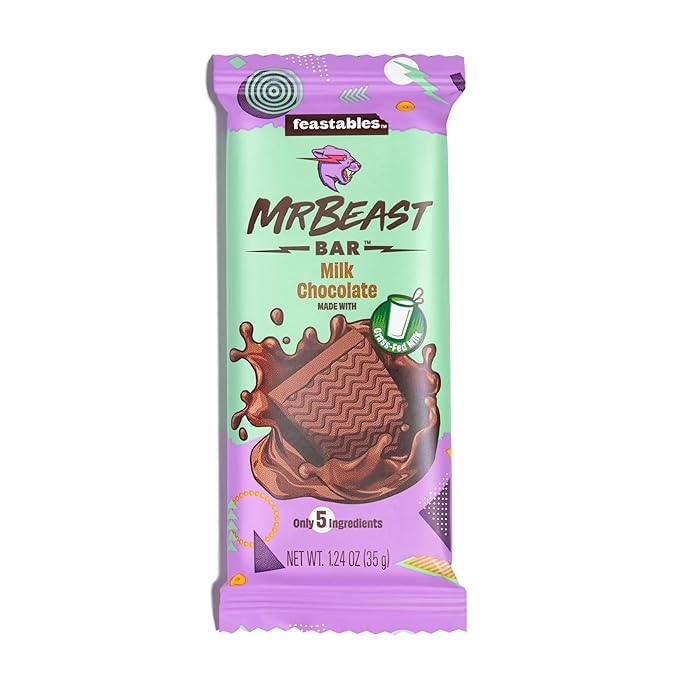 See full amazon price history chart for Mr. Beast Feastables Chocolate Bar is a Delicious and Creamy Milk Chocolate Perfect For a Snack or Dessert 35 grams Mr. Beast Feastables Chocolate Bar is a Delicious and Creamy Milk Chocolate Perfect For a Snack or Dessert 35 grams (B0DGY1MB1D) Amazon Price History, Amazon Price Tracker