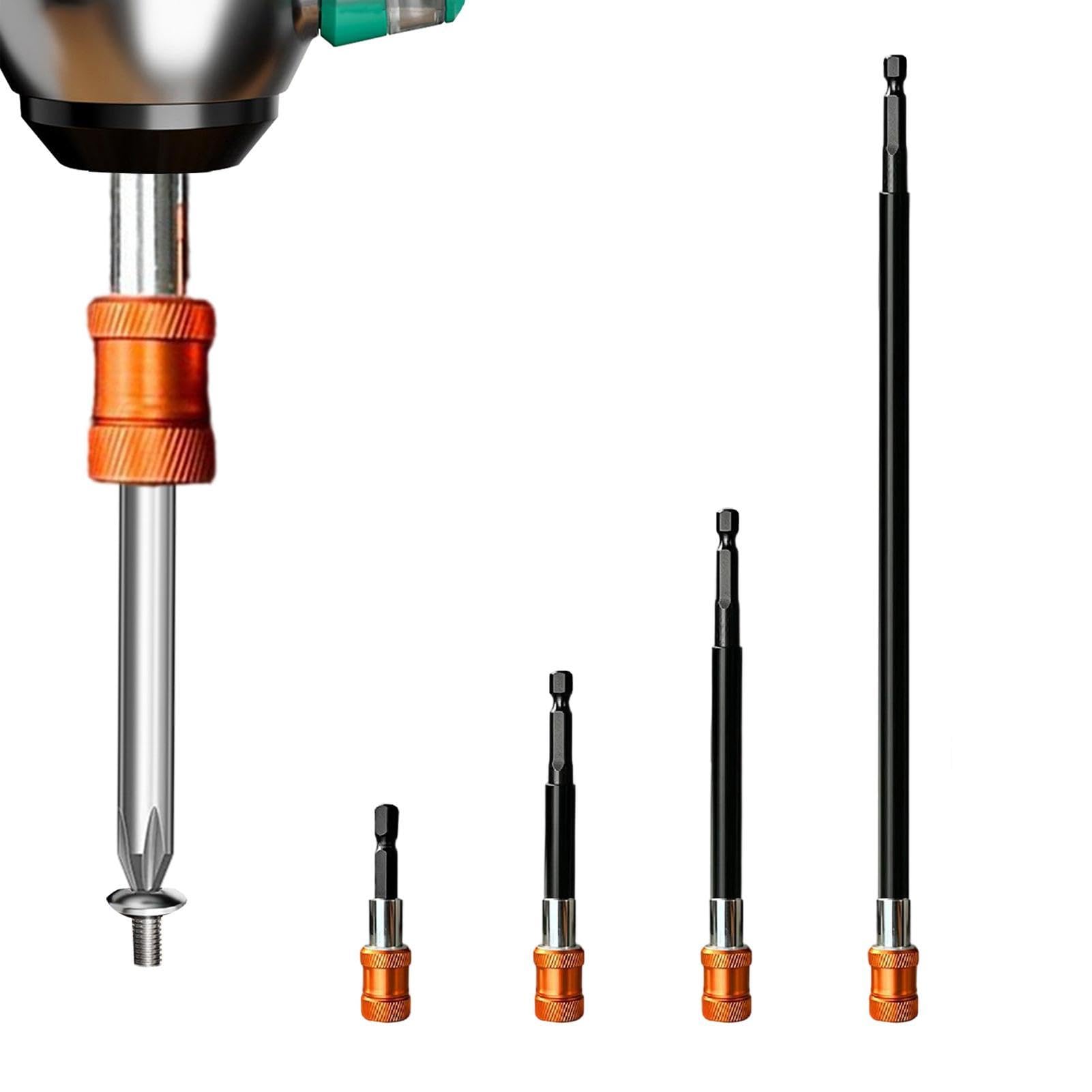 Magnético para destornillador juego de 4 piezas ergonómico para brocas y electricidad