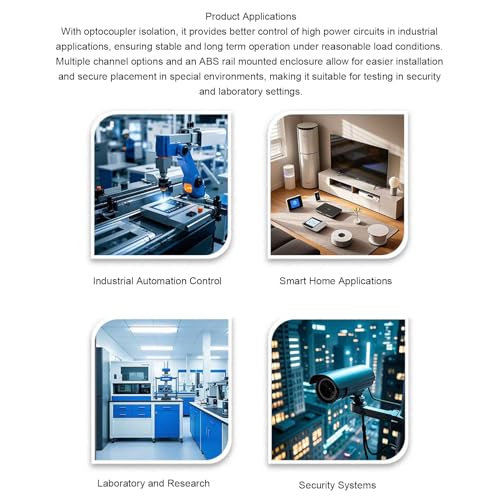 Módulo de relé GPIO industrial Lazmin112 contra interferencias eléctricas 3