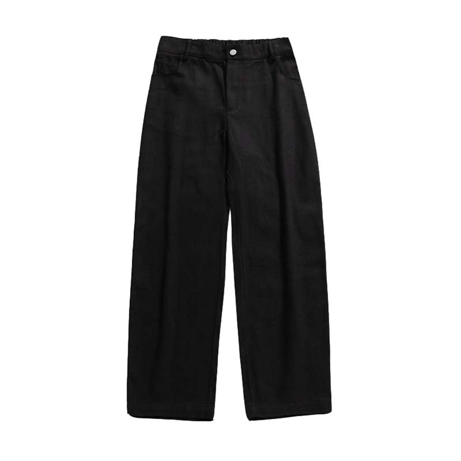 Generico Pantaloni Uomo Jogging,Pantaloni Lunghi Casual A Trama Larga da Uomo in Tinta Unita di Base
