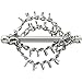 Chain-Spinning Head wihtout Ring with 4 Chains and Spikes 7/8"